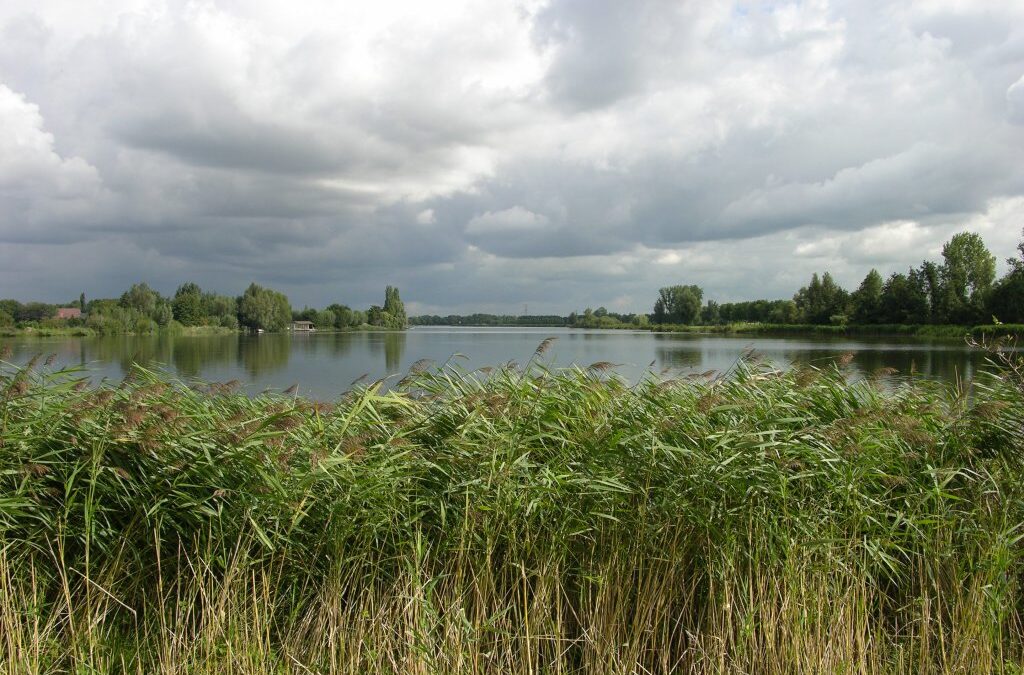 Start van baggeren Binnenbedijkte Maas